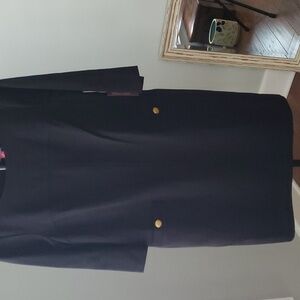 Vince Camuto Black Crewneck Sheath Dress